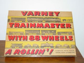 Varney Trainmaster with 88 Wheels A Rollin Fabulous Set from The 1950
