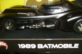 New 1989 Batmobile Hotwheels 1 18 Highly Detailed