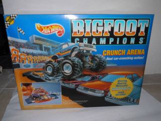 1990 Hot Wheels Bigfoot Champions Crunch Arena