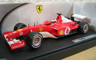 Rubens Barrichello Ferrari F1 F 2002 Shell Hotwheels Racing Car #2 Die