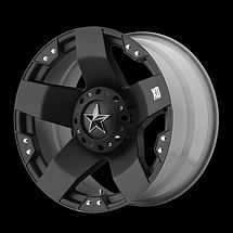 20 inch KMC XD Series Rockstar 775 Wheels Rims 20x8 5 Black 5x5 5x127