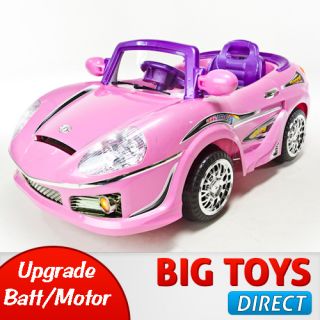 Kids Ride on Car Electric Power Remote Control Wheels MP3 Pink