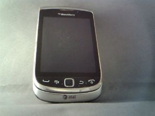 Blackberry Rim Torch 9810 Poor Condition Silver at T Smartphone