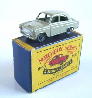 Matchbox Moko Lesney 30 Ford Prefect 1957 MIB