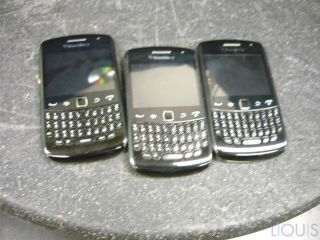 Lot of 3 Blackberry Curve 9350 Smart Phone