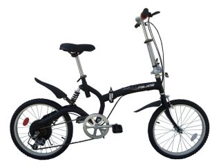 Speed 20 Alloy Wheels with City Tires Folding Bike