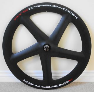RTS J5 Spoke Time Trial TT Tri Rear T800 Carbon Tubular Wheel Shimano