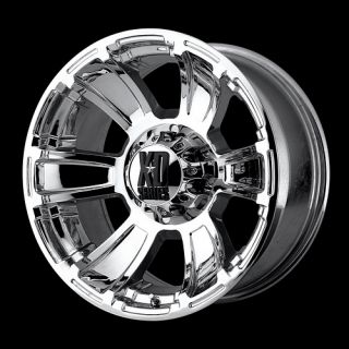 Chrome with 285 65 18 Nitto Trail Grappler MT Tires Wheels Rims
