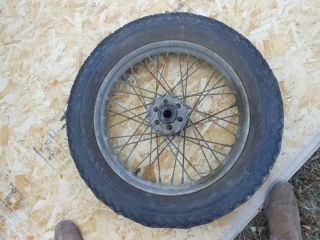 Indian VL ULH Flathead VLD Knucklehead Rim Wheel Original