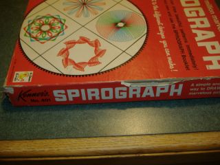 Vintage 1967 Kenner Spirograph 401 All Wheels Instructions