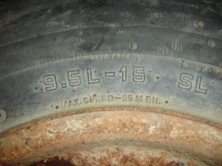 Ford 801 Front Tire and Rim