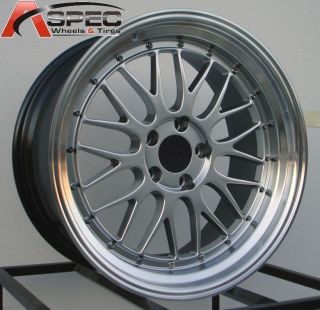 19 STAGGERED LM STYLE RIM WHEEL FIT NISSAN 300ZX 240SX LEXUS IS350