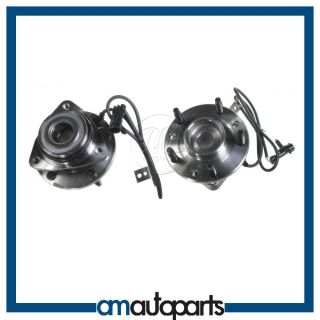Chevy Pickup Truck w ABS 4x4 4WD Front Wheel Hub Bearing Assembly Pair