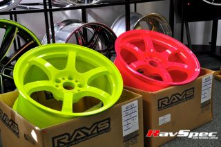 Rays Gramslight 57D 18x9 5 for Most JDM Vehicle Aggressive Face