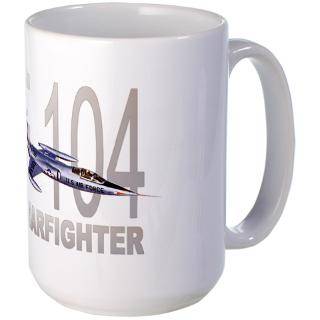 104 Starfighter Large Mug Large Mug