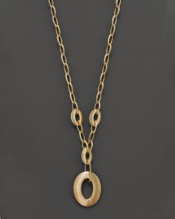Marc & Marcella Yellow Gold Medallion Necklace, 17