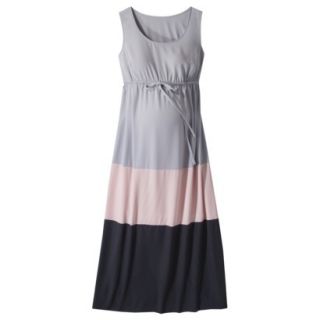 Liz Lange for Target Maternity Sleeveless Maxi Dress   Gray/Pink XXL