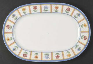 Villeroy & Boch Julie 13 Oval Serving Platter, Fine China Dinnerware   Fine Chi