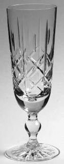 Royal Brierley Rbr12 Fluted Champagne   Criss Cross & Vertical Cut On Bowl