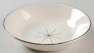 Homer Laughlin  Modern Star Coupe Cereal Bowl, Fine China Dinnerware   Gray, Bla