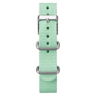 Timex Midsize Weekender Replacement Watch Strap   Light Teal/jade