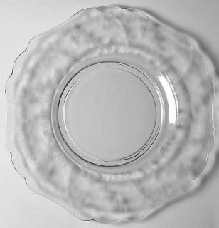 Cambridge Elaine Clear (Stem #3500, Etched) 3400 10 1/2 Inch Service Plate   Ste