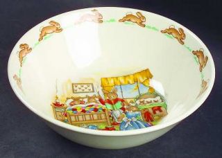 Royal Doulton Bunnykins (Albion Shape) Coupe Cereal Bowl, Fine China Dinnerware