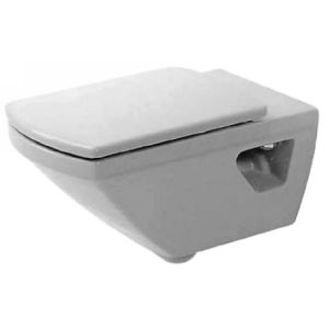 Duravit 0156090000 Caro Caro wall mount toilet bowl with wondergliss surface fin
