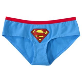 Womens Superman Panty   Blue M