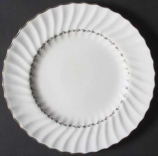 Royal Doulton Adrian Dinner Plate, Fine China Dinnerware   Inner Gold Laurel,Emb