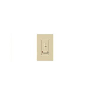 Lutron LX603PLLA Dimmer Switch, 600W 3Way Incandescent Lyneo Lx Light Dimmer Light Almond