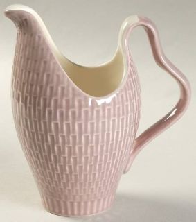 Red Wing Pink Spice Creamer, Fine China Dinnerware   Anniversary Shape, Butterfl