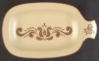 Pfaltzgraff Village (Made In China) Party Plate, Fine China Dinnerware   Brown F