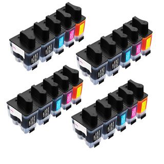 Sophia Global Compatible Ink Cartridge Replacement For Brother Lc41 (8 Black, 4 Cyan, 4 Magenta, 4 Yellow) (8 Black, 4 Cyan, 4 Magenta, 4 YellowPrint yield: Up to 500 pages per black cartridge and up to 400 pages per color cartridgeModel: SG8eaLC41B4eaLC4