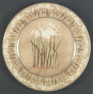 222 Fifth (PTS) Narcissus 12 Chop Plate/Round Platter, Fine China Dinnerware  