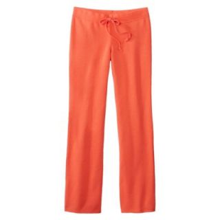 Mossimo Supply Co. Juniors Fleece Pant   Cabana Orange XS(1)