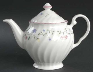 Johnson Brothers Summer Chintz (England 1883 Stamp) Teapot & Lid, Fine China D