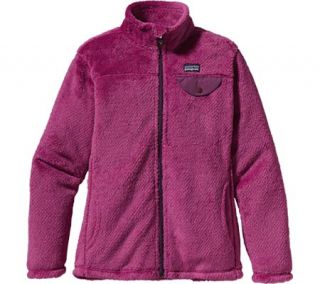 Girls Patagonia Re Tool Jacket   Rubellite Pink/Rubellite Pink Cross Dye Fleece