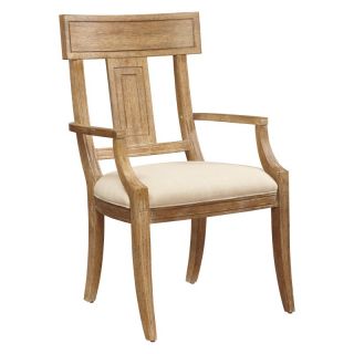 A R T Furniture Inc A.R.T. Furniture Ventura Splat Back Arm Chair   Weathered