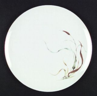 Heinrich   H&C Hc99 Dinner Plate, Fine China Dinnerware   Green & Brown Leaves,