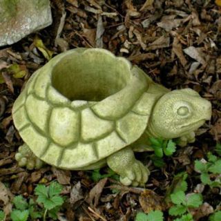 Brookfield Co Turtle Planter and Garden Statue   123 N