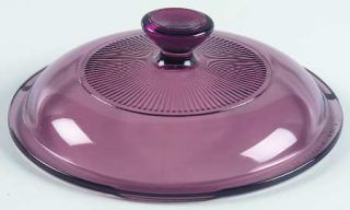 Corning Visions Cranberry Lid for 24 Oz Rd Oven/Microwave Casserole, Fine China