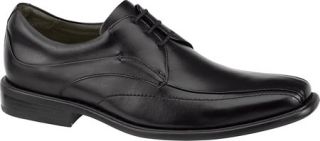 Mens Johnston & Murphy Tilden Lace Up   Black Smooth Calfskin Lace Up Shoes
