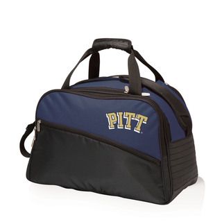 Picnic Time University Of Pittsburgh Panthers Tundra Duffel (Navy and slateIncludes: One (1) duffelCapacity: Two (2) 1.5 liter bottles of wine, water or other beveragesFolded: 10 inches long x 2.3 inches wide x 15.3 inches highOpen: 20 inches long x 9.3 i