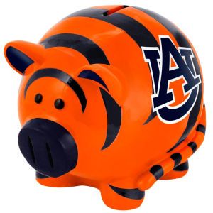 Auburn Tigers Forever Collectibles Thematic Piggy Bank NCAA