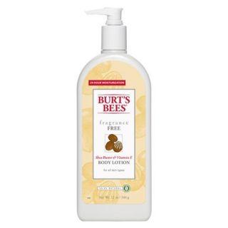 Burts Bees Fragrance Free Shea Butter & Vitamin E Body Lotion   12 oz