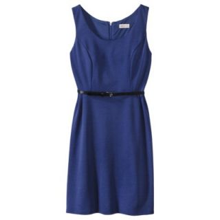 Merona Petites Sleeveless Fitted Dress   Blue LP
