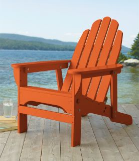 Reclining Wooden Adirondack Chair
