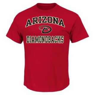 MLB Mens Arizona Diamondbacks T Shirt   Red (L)