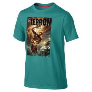 Nike Hero TD (LeBron) Boys T Shirt   Turbo Green